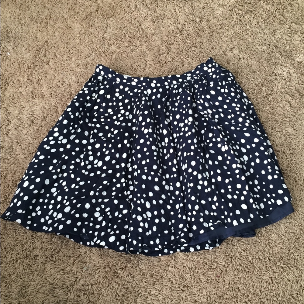 Blue skirt
